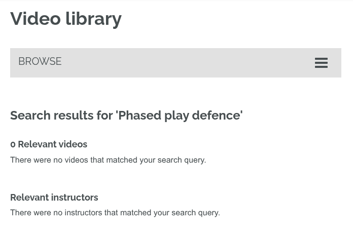 Traditional search results